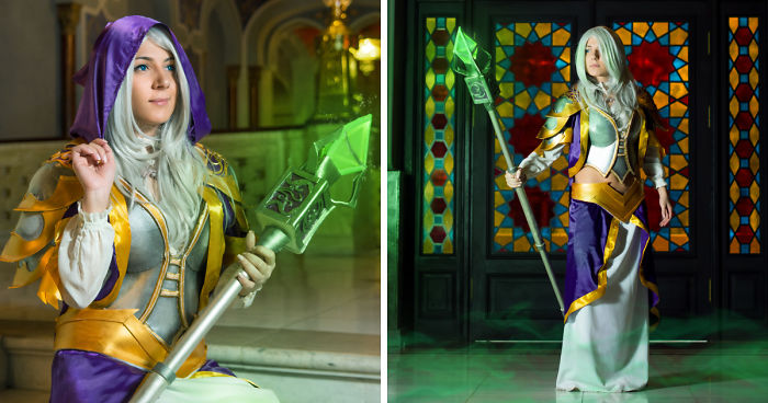 Magic Wand/staff Out Of Food Container And The Flash Light!