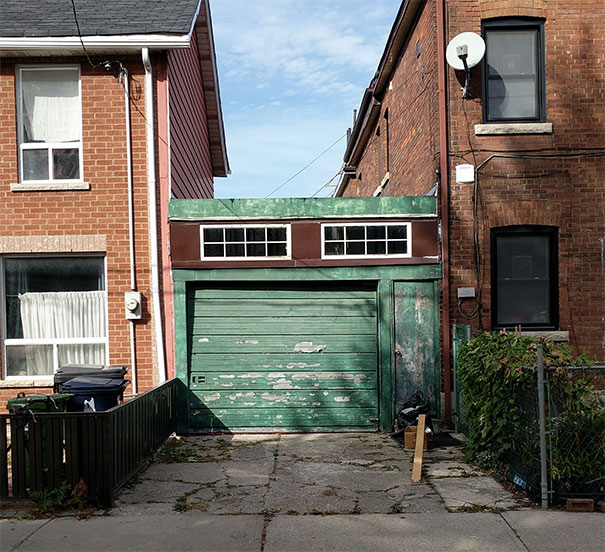 Thia Garage Looks Like A Ninja Turtle