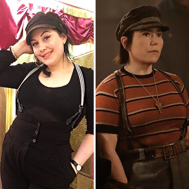 Went To Work This Morning And Suddenly Realized I Look A Bit Like Susie Meyerson From The Marvelous Mrs. Maisel