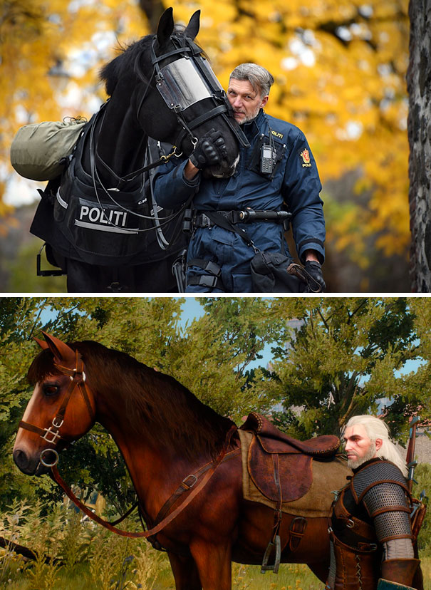 Accidental Geralt From Witcher Cosplay