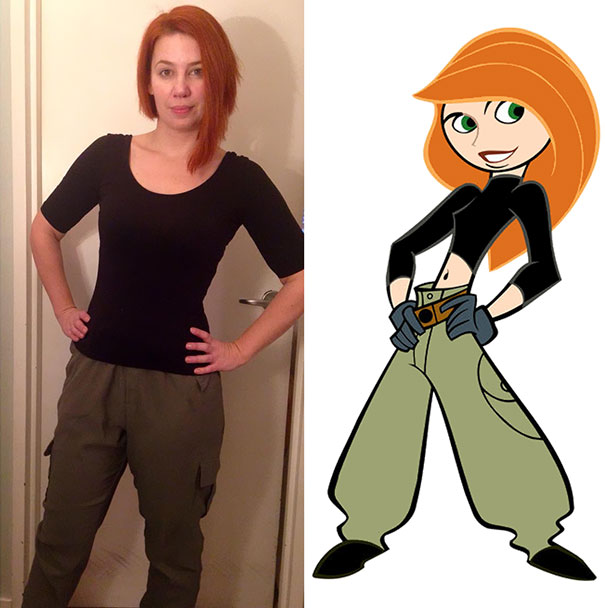 My Partner Accidentally Cosplayed As Kim Possible Today