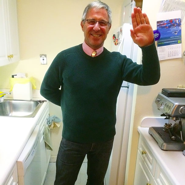 So Dad Accidentally Cosplayed Ned Flanders