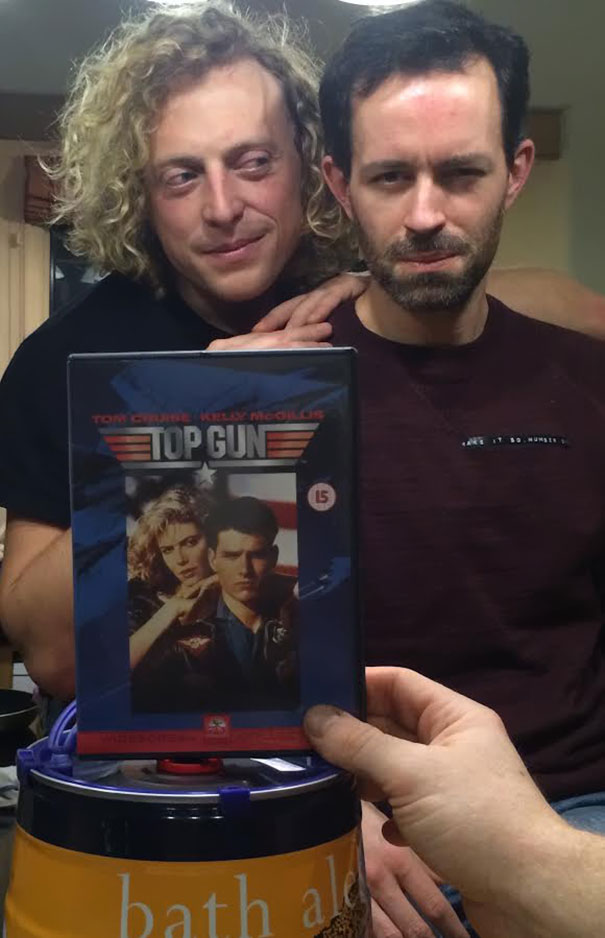 Accidental Top Gun Cosplay