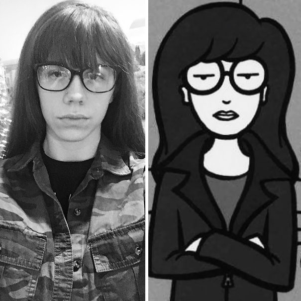 I Look Strikingly Similar To A 90s Cartoon Character Daria Right Now