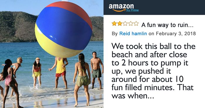 Internet Can’t Stop Laughing At This Disappointed Customer’s Review Of Giant Inflatable Ball On Amazon