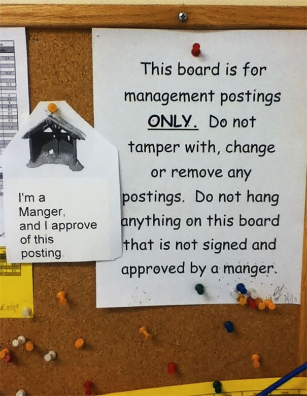 I'm A Manger