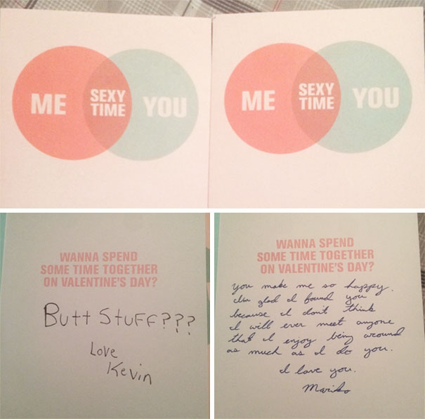 Boyfriend And I Got The Same Valentines Day Car For Each Other. The Inside Couldn't Be More Different Though