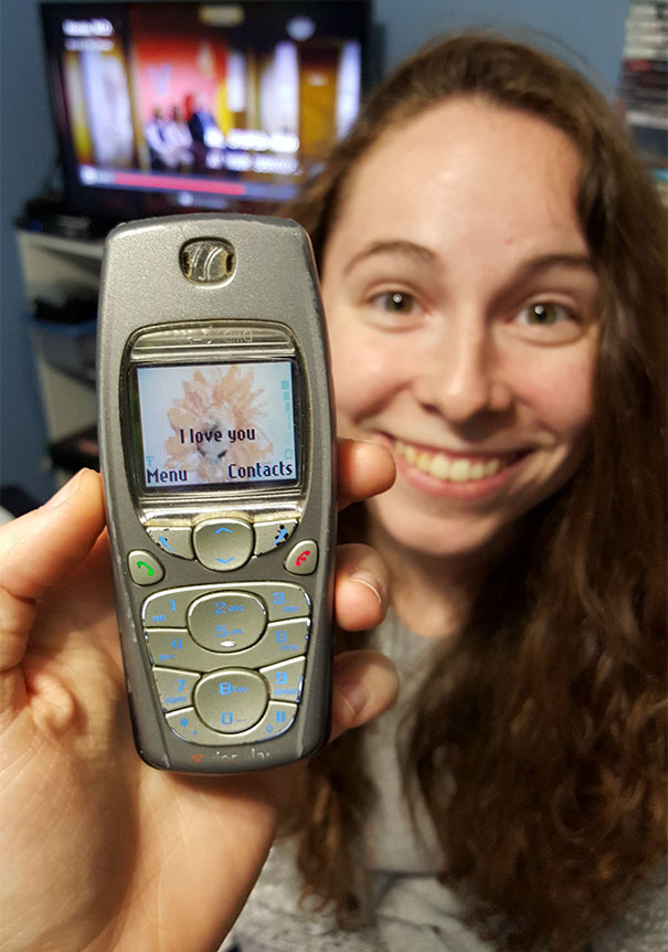 My Fiancee Got Me An Early V Day Gift Representing Our "Strong And Dependable Relationship"