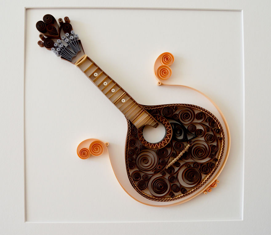 I Made A Portuguese Universe Using The Quilling Technique I Made A Portuguese Universe Using The Quilling Technique