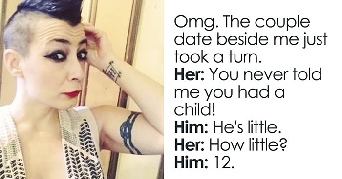 Woman Overheard The Craziest Conversation Of A Guy Revealing To His Girlfriend His 12-Year-Old Son