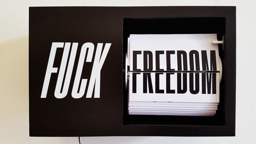 I Created The Hater Box, As A Visual Metaphor Of Social Media