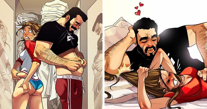 Artist Keeps Illustrating Everyday Life With His Wife In Comics And We’re Not Jealous At All