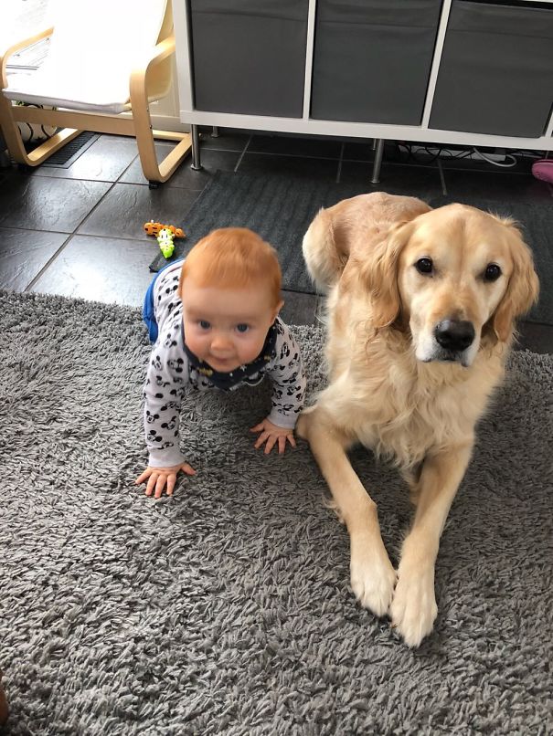 My Wee Man Wants To Be Just Like His Buddy!