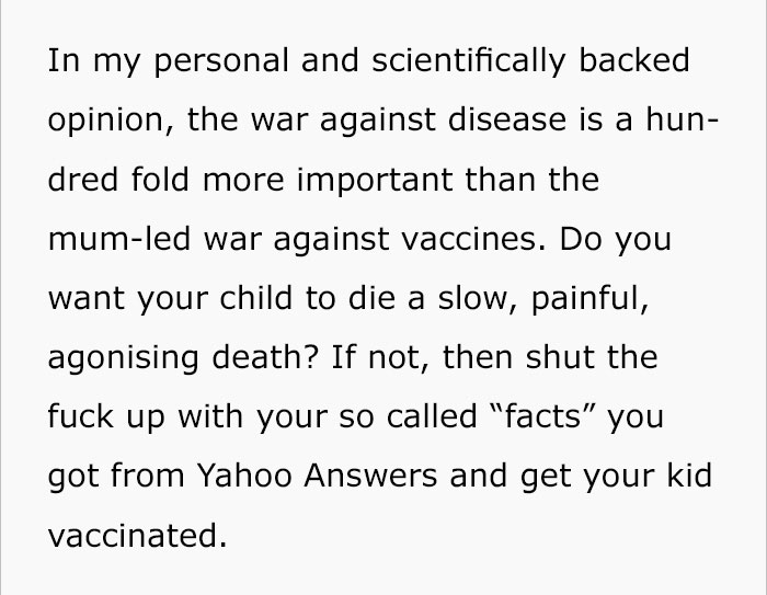 The Way This Anti-Vaxxer Gets Shut Down Is Brilliant The Way This Anti-Vaxxer Gets Shut Down Is Brilliant