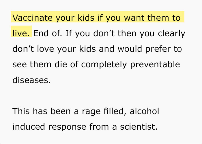The Way This Anti-Vaxxer Gets Shut Down Is Brilliant The Way This Anti-Vaxxer Gets Shut Down Is Brilliant