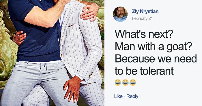 Same-Sex Ads Just Lost This Suit Company 10,000 Instagram Followers, And Here Are The Pics That Caused It