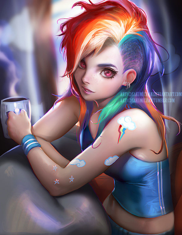 Rainbow Dash From My Little Pony