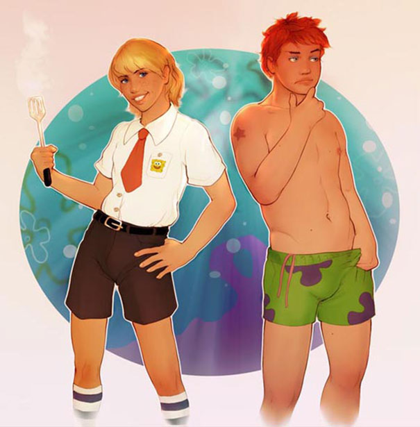 Spongebob And Patrick