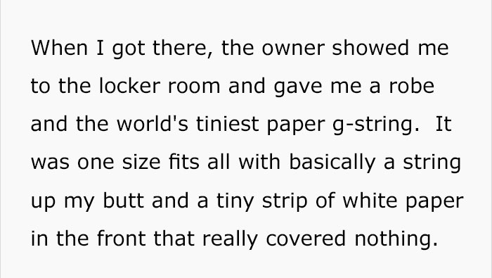 Woman Trusts Reviews And Goes Into Spa Naked, Regrets It Immediately Woman Trusts Reviews And Goes Into Spa Naked, Regrets It Immediately