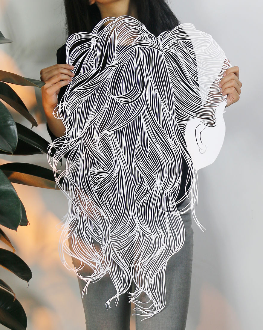 I Cut Hair On Paper I Cut Hair On Paper