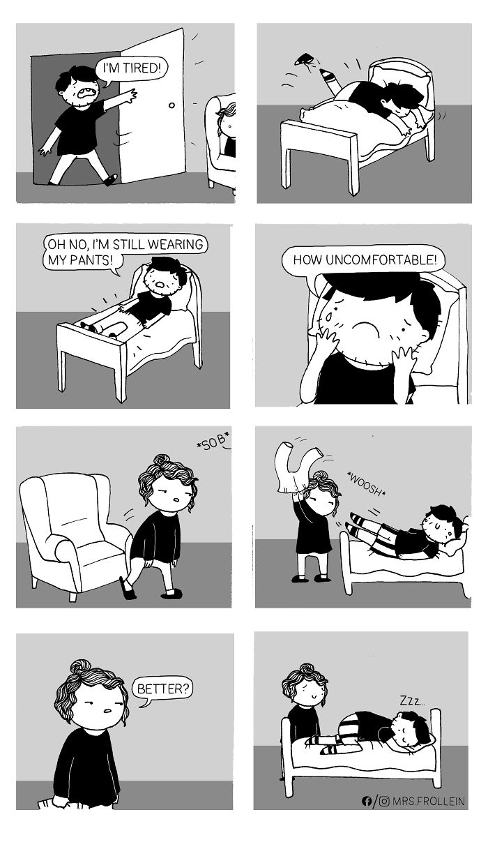 Little Wholesome Comics About Everyday Life