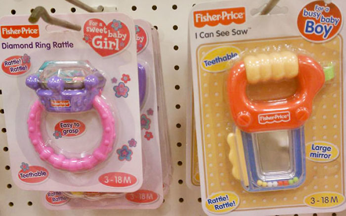 Gendered Baby Rattles