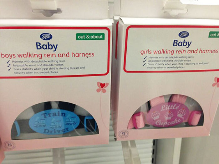 "Train Driver" And "Cupcake" Child Harnesses