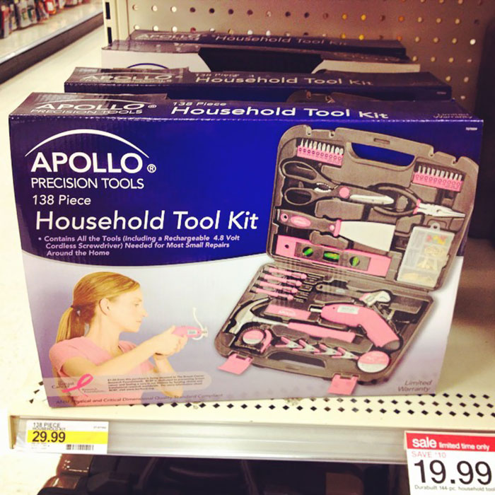 Wait, Girls Can Use Tools Also?