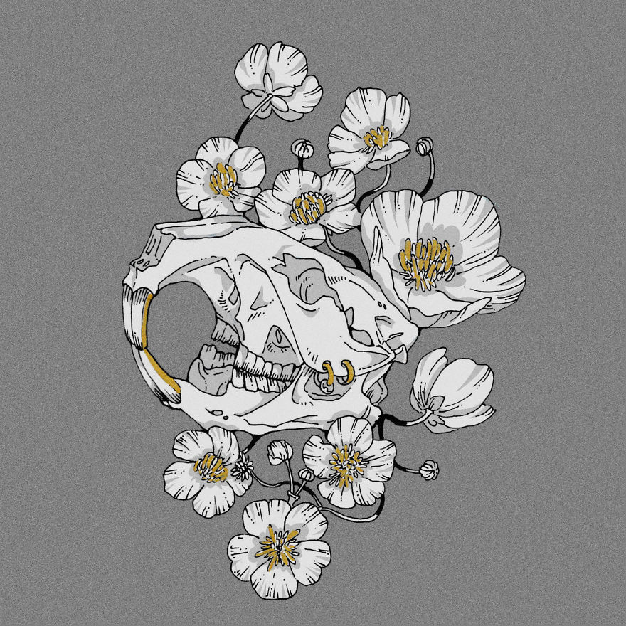 I Created Animal Skull Tattoo Designs Based On The 12 Chinese Zodiacs I Created Animal Skull Tattoo Designs Based On The 12 Chinese Zodiacs