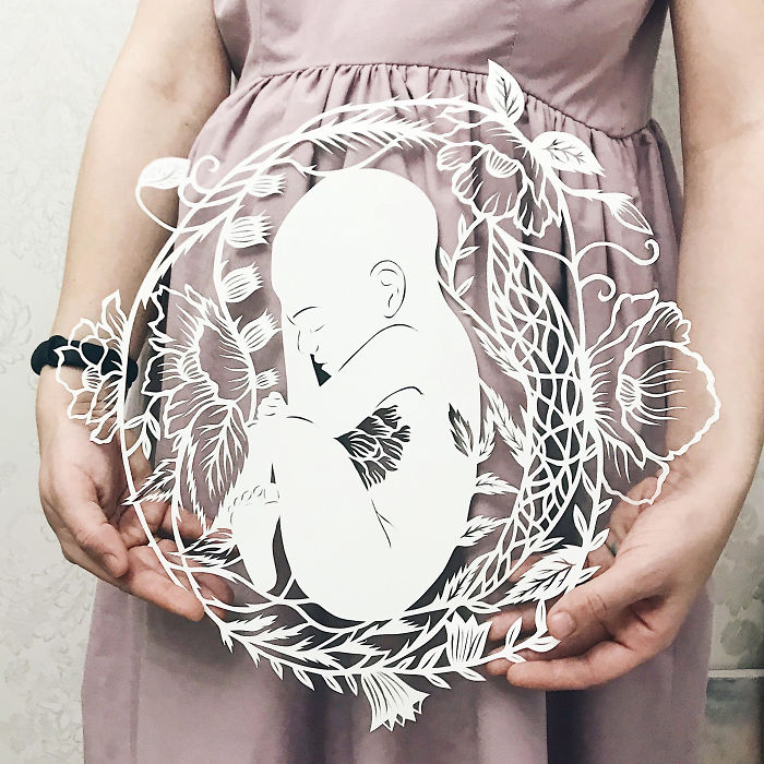 Laced Paper Cuts By Ukrainian Artist Eugenia Zoloto
