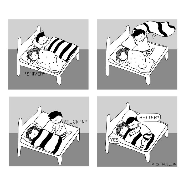 Little Wholesome Comics About Everyday Life