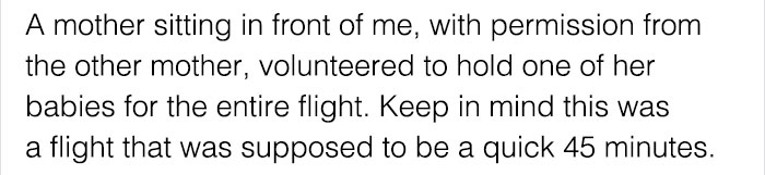 The Way This Stranger Saved A Mom With Twins From Being Kicked Off A Flight Will Melt Your Heart The Way This Stranger Saved A Mom With Twins From Being Kicked Off A Flight Will Melt Your Heart