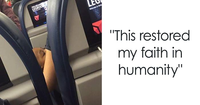 The Way This Stranger Saved A Mom With Twins From Being Kicked Off A Flight Will Melt Your Heart
