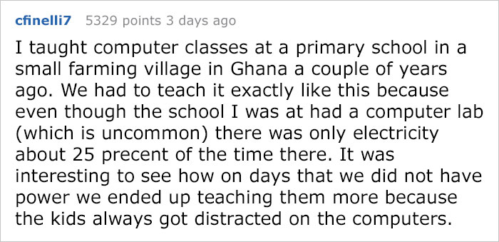 Teacher In Ghana Teaches &lsquo;MS Word&rsquo; On Chalkboard, And You Have To See It From Up Close To Really Appreciate It