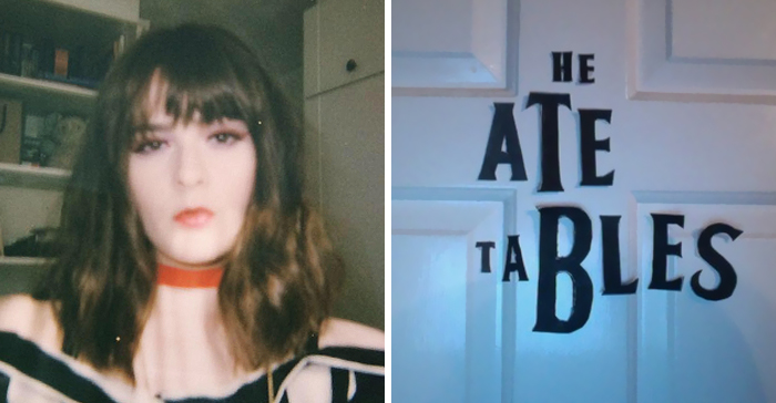 Girl Annoys Her Sister By Rearranging ‘The Beatles’ Letters On Her Door, And It’s Hilariously Clever