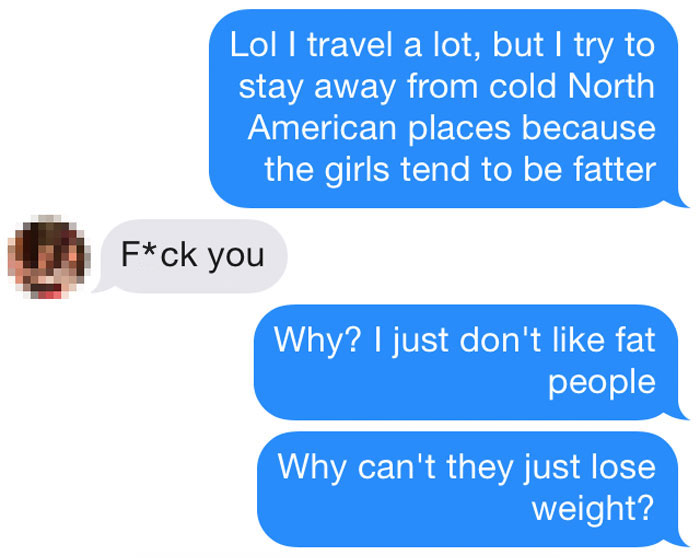 Woman Tells Guys Shorter Than 5'7" To Swipe Left On Tinder, So This Guy Makes Her Regret It Woman Tells Guys Shorter Than 5'7" To Swipe Left On Tinder, So This Guy Makes Her Regret It