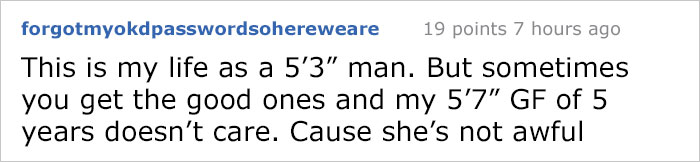 Woman Tells Guys Shorter Than 5'7" To Swipe Left On Tinder, So This Guy Makes Her Regret It Woman Tells Guys Shorter Than 5'7" To Swipe Left On Tinder, So This Guy Makes Her Regret It