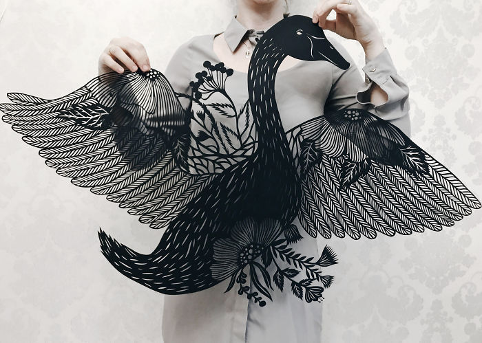 Laced Paper Cuts By Ukrainian Artist Eugenia Zoloto