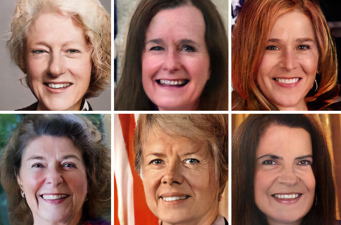 Usan la app de Intercambio facial para crear versiones femeninas de los presidentes de Estados Unidos, y parece que Obama es una belleza