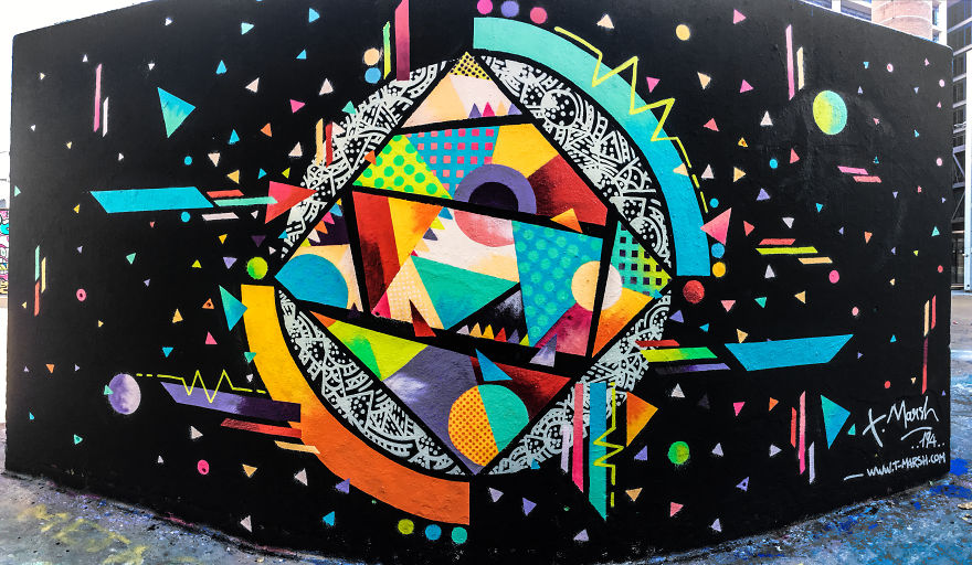 Tim Marsh Adds Colors To The Streets Of The World Tim Marsh Adds Colors To The Streets Of The World