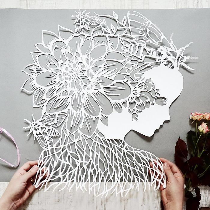 Laced Paper Cuts By Ukrainian Artist Eugenia Zoloto
