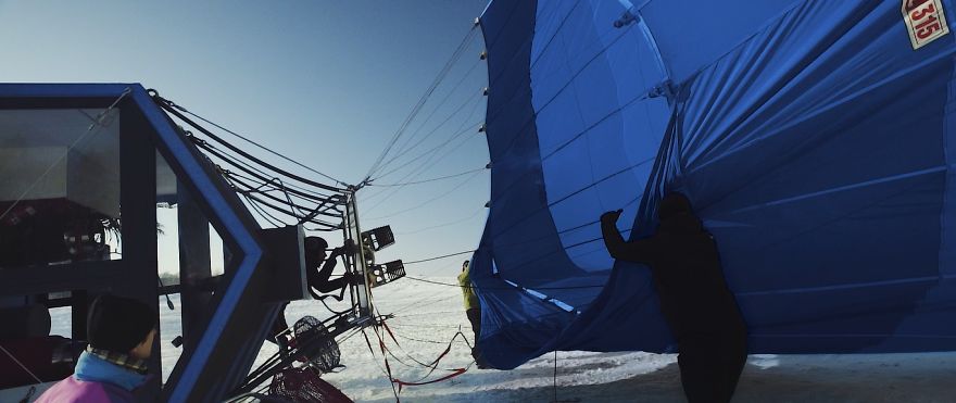 A Company Literally Flew A House Over Lithuania A Company Literally Flew A House Over Lithuania