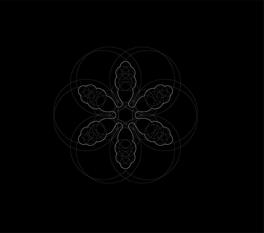 "Mon-Mandala" By Japanese Family Crest Artisans