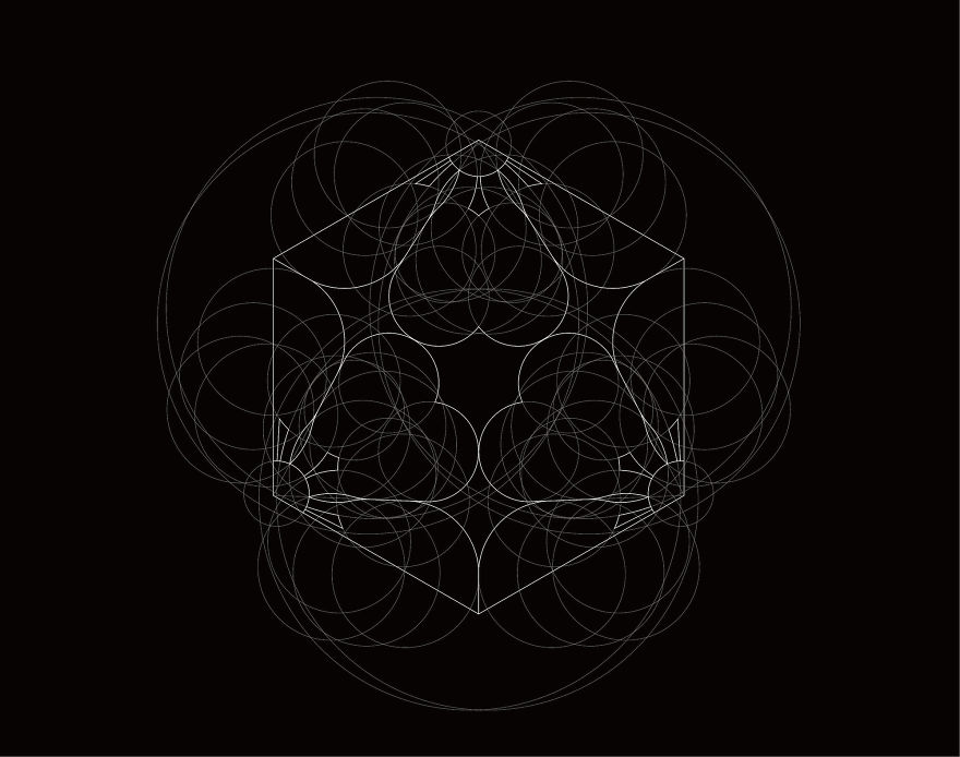 "Mon-Mandala" By Japanese Family Crest Artisans