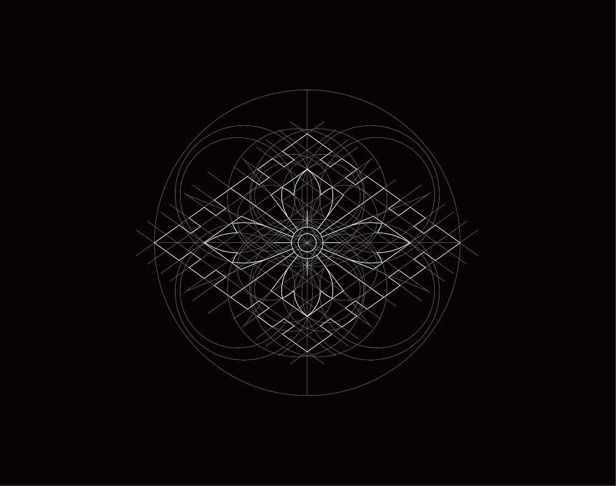 "Mon-Mandala" By Japanese Family Crest Artisans "Mon-Mandala" By Japanese Family Crest Artisans