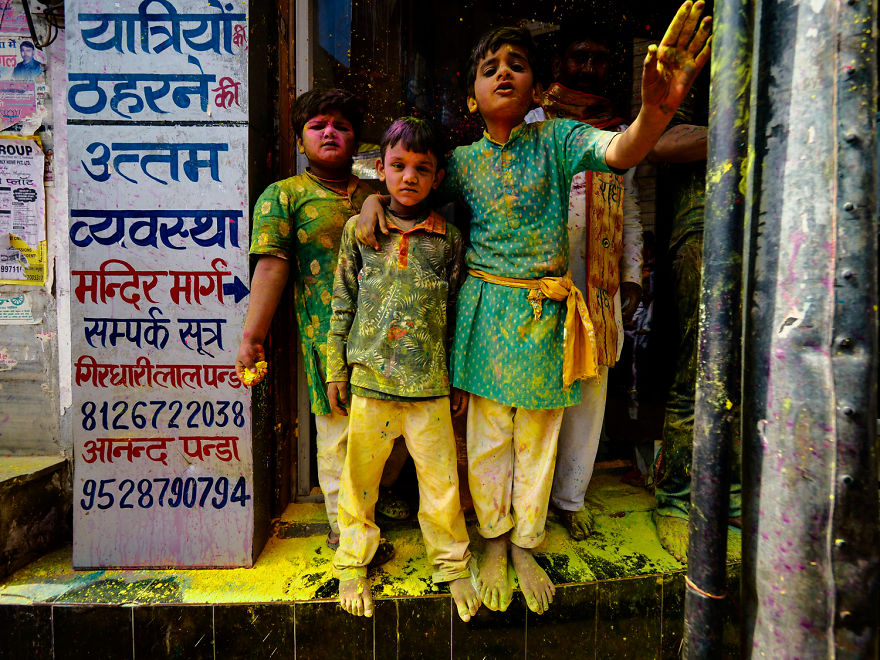 Beautiful Portraits Taken At The Holi Festival Of Colors In India Beautiful Portraits Taken At The Holi Festival Of Colors In India