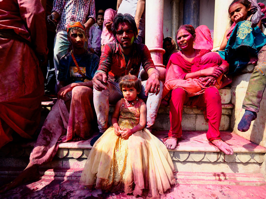 Beautiful Portraits Taken At The Holi Festival Of Colors In India Beautiful Portraits Taken At The Holi Festival Of Colors In India