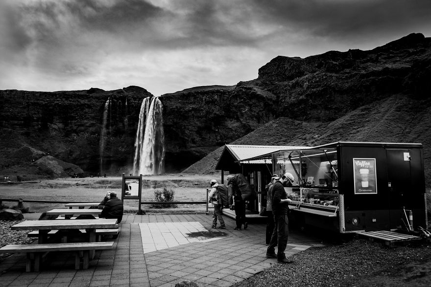 Iceland In Black And White