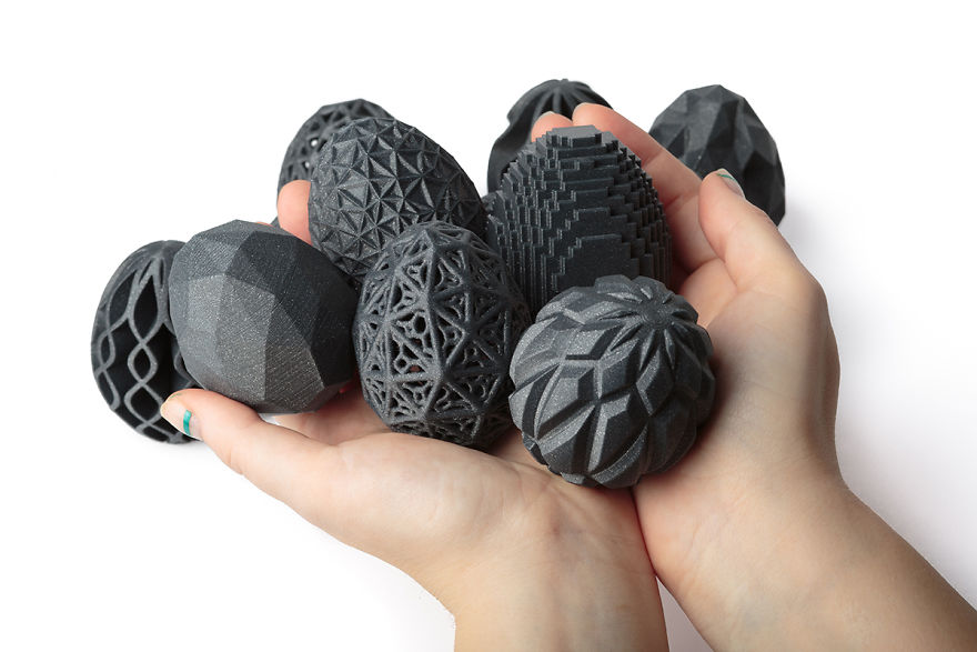 12 3d Printed Easter Eggs By Young Designer 12 3d Printed Easter Eggs By Young Designer
