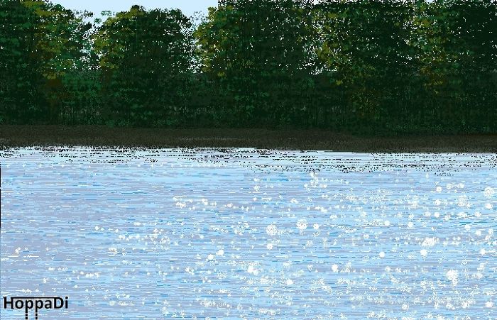 Thousands Of Computer Mouse Clicks
and 10 Hours To Create A Masterpiece